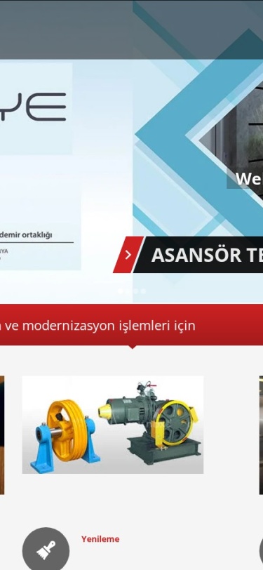 Alaiyeasansor Web Tasarım Mobil