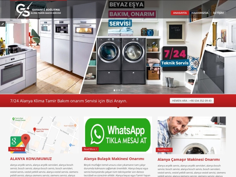 Alanyagarantisogutma Web Tasarım Masaüstü