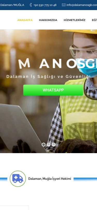 Dalamanosgb Web Tasarım Mobil