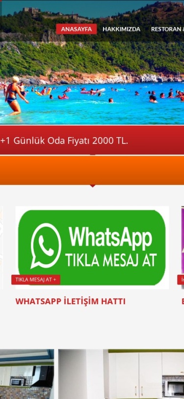 Damlatasapartotel Web Tasarım Mobil