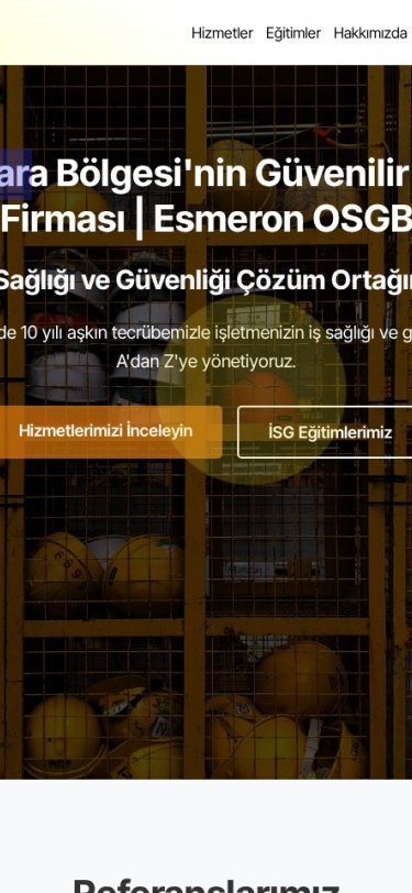 Esmeronosgb Web Tasarım Mobil