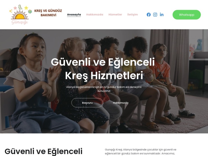 Gunisigikresi Web Tasarım Masaüstü