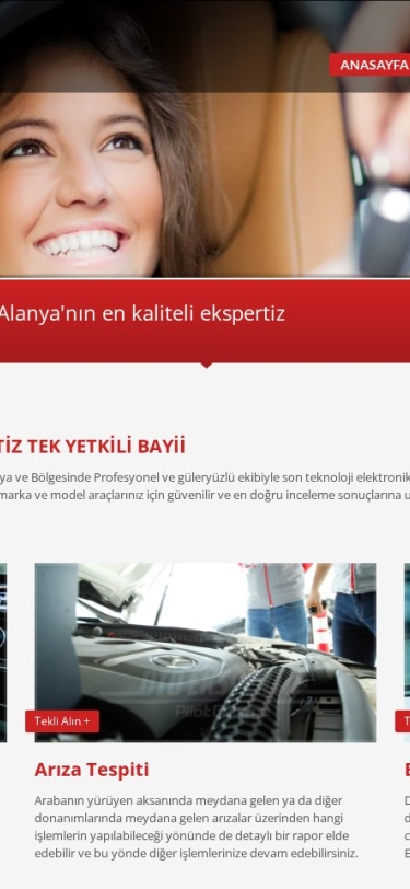 Otoekspertizalanya Web Tasarım Mobil