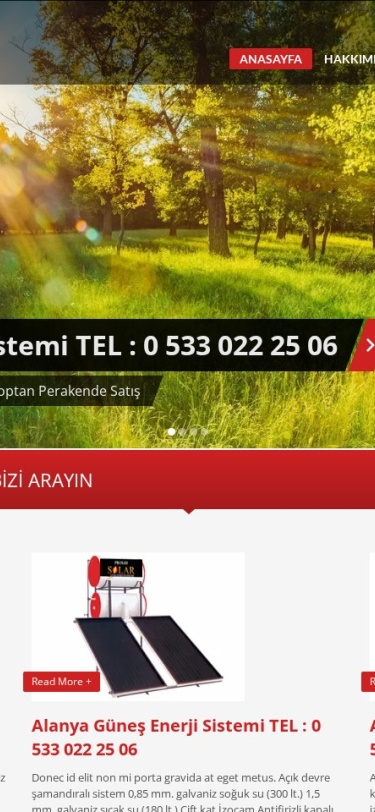 Prosansolar Web Tasarım Mobil