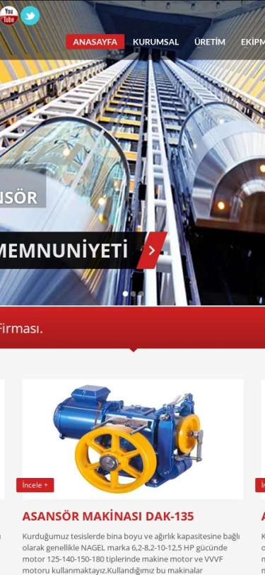 Tpateknikasansor Web Tasarım Mobil